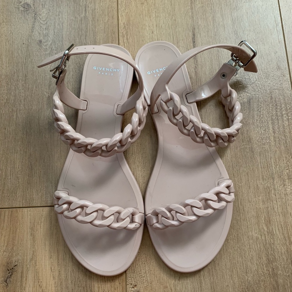 'Nea Chain' Logo Jelly Sandal Givenchy